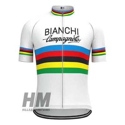 Bianchi Campa Retro Jersey Short Sleeve