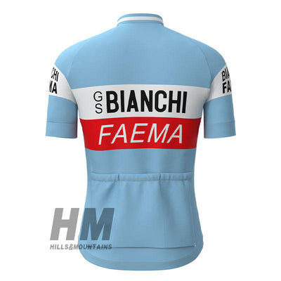 Bianchi Faema Retro Jersey Short Sleeve