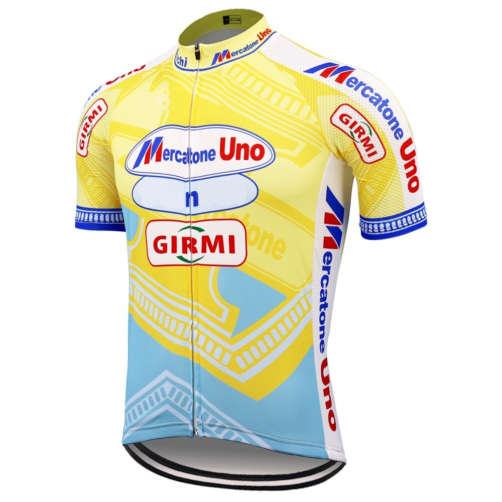 Mercatone Jersey Short Sleeve Yellow