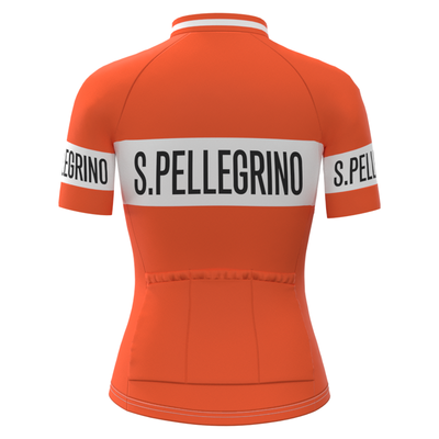 Womens Retro Short Sleeve Jersey San Pel