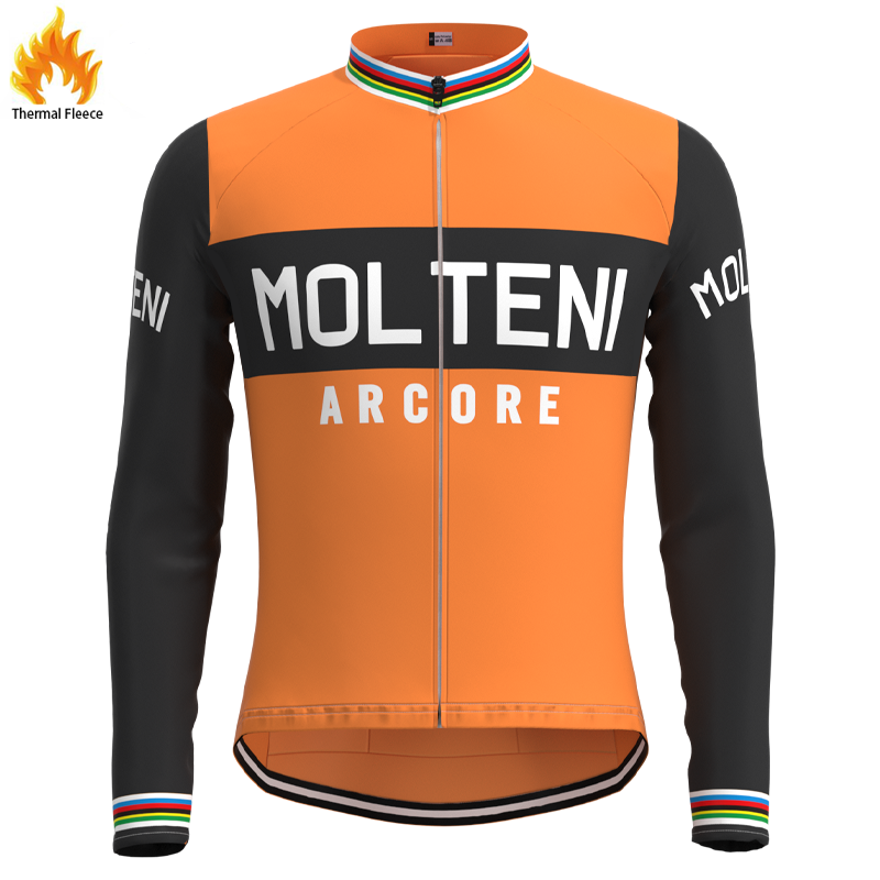 Pro Team Jacket Molteni Orange