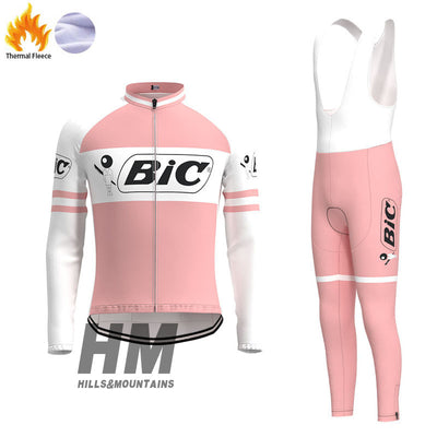 Pink BIC Thermal Top & Bib Set