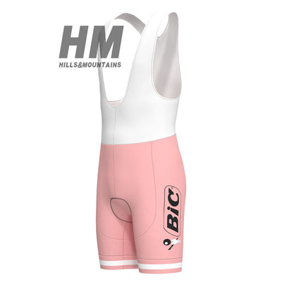 Pink BIC Retro Bib Shorts