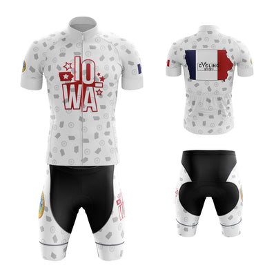Iowa Short Sleeve Jersey White