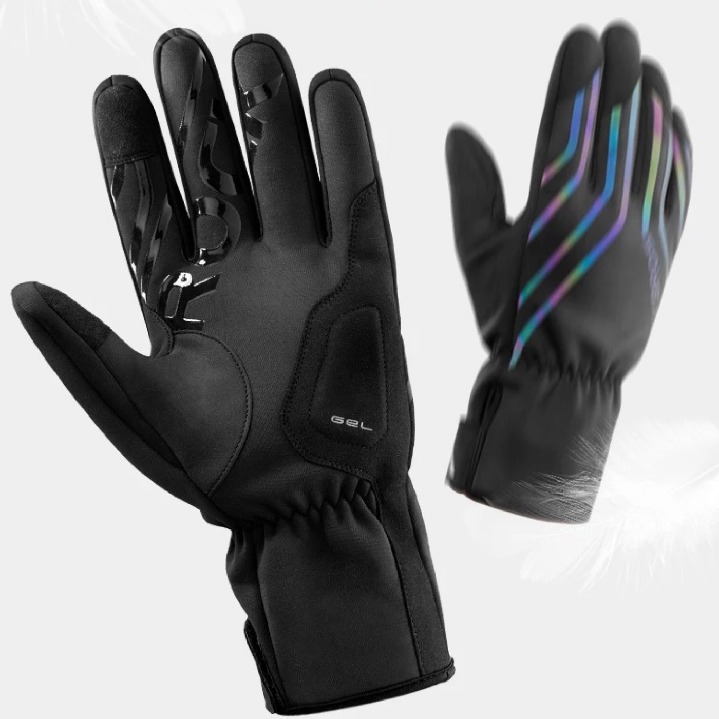 Thermal Gloves With Smartwatch Window