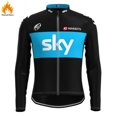 Pro Team Jacket Sky Black