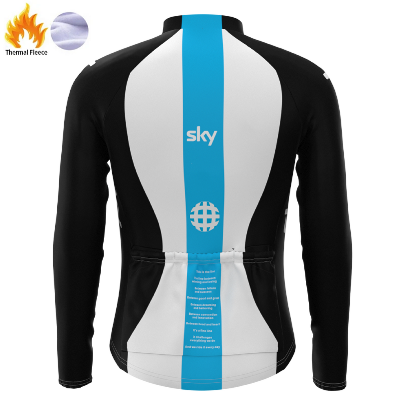 Pro Team Jacket Sky Black