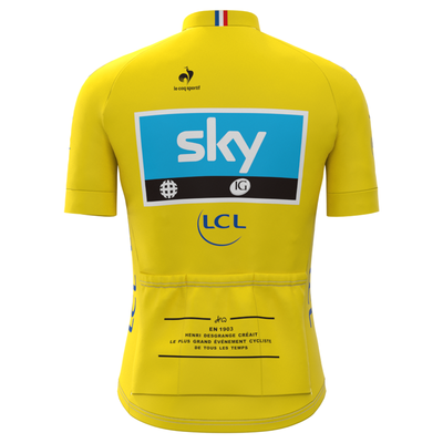 Sky Short Sleeve Jersey Yellow