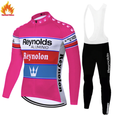 Reynolds Pink Thermal Retro Top & Bib Set