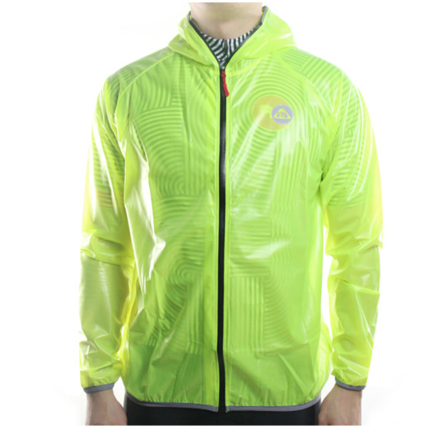 Lightweight Waterproof Jacket Neon