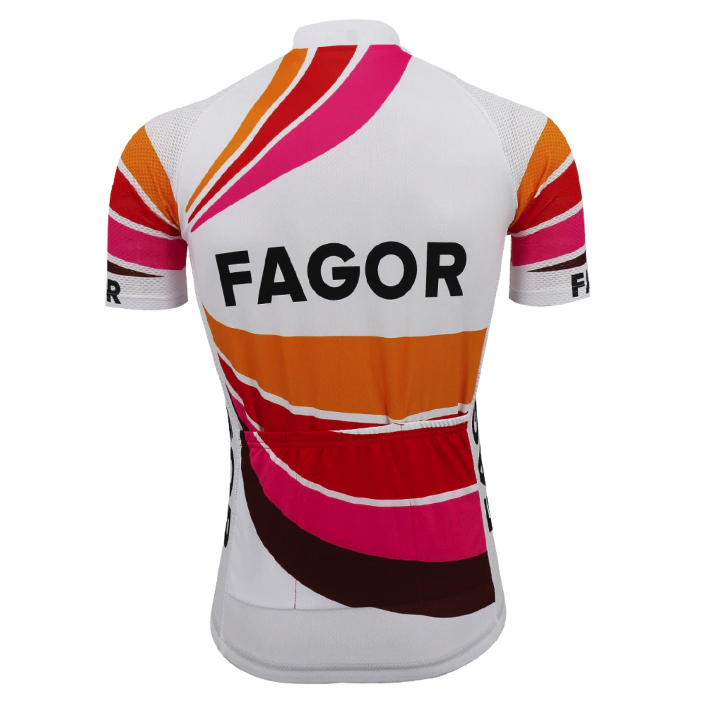 FAGOR Short Sleeve Jersey White/ Pink