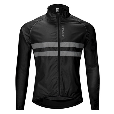 Reflective Waterproof Jacket Black