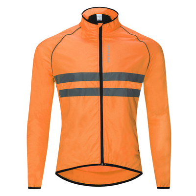 Reflective Waterproof Jacket Orange