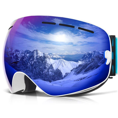 Full Screen Ski Goggles Blue