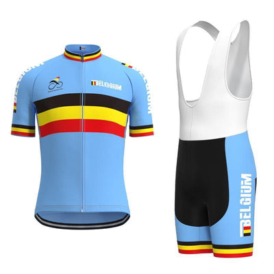 Belgium Retro Top & Bib Set