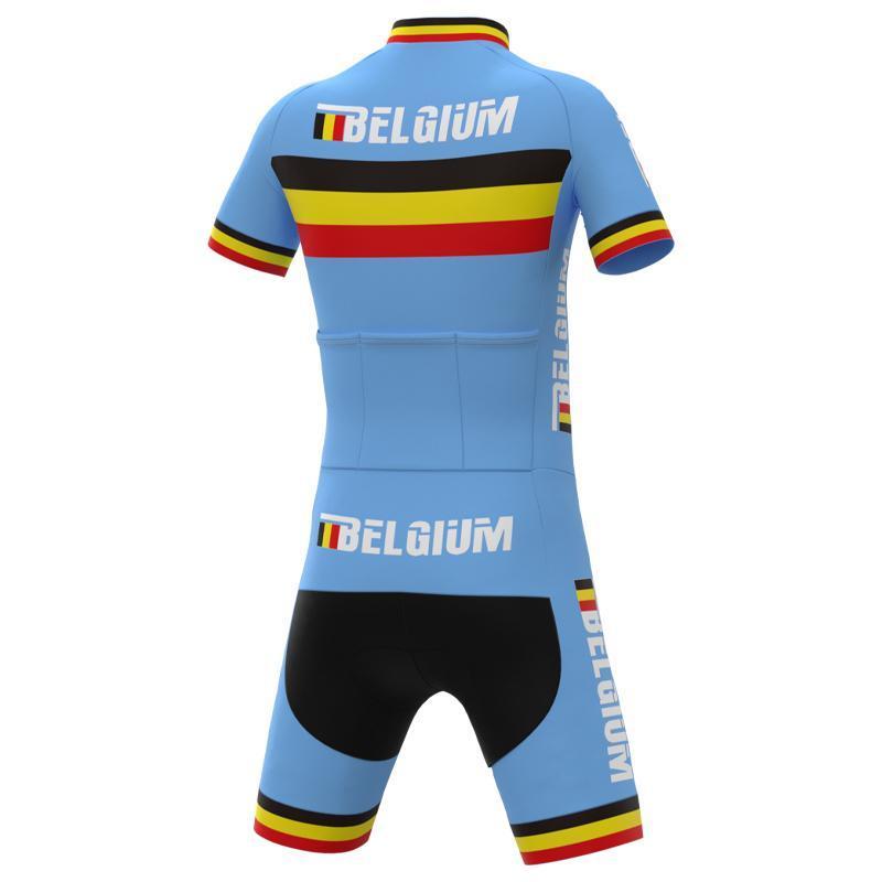 Belgium Retro Top & Bib Set