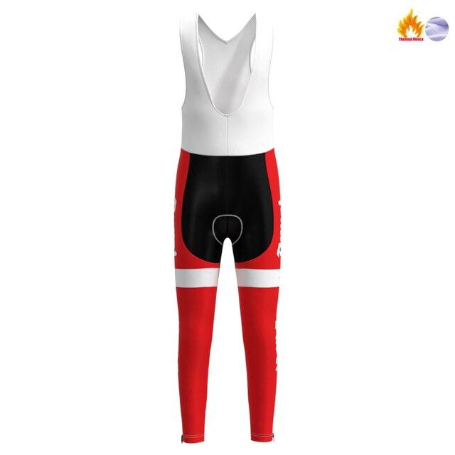 FLEECE Thermal Bib Pants Duvel White