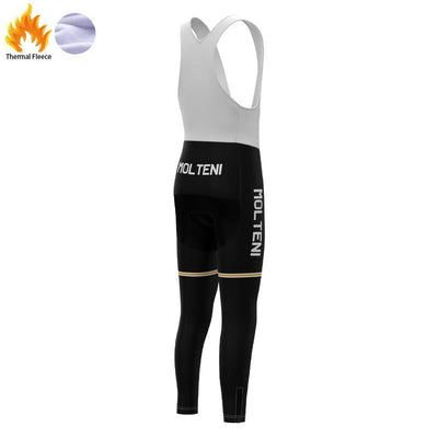 FLEECE Thermal Bib Pants Molteni Black