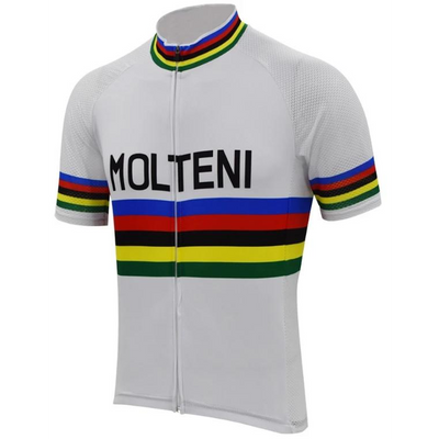 Molteni White Short Sleeve Jersey