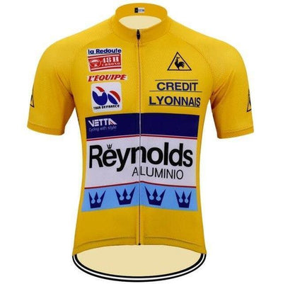 Jerseys - Alumino Short Sleeve Jersey Yellow