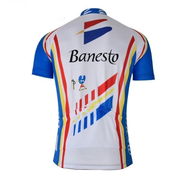 Jerseys - Banesto Retro Jersey Short Sleeve White