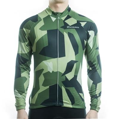 Jerseys - Camo Long Sleeve Jersey Green