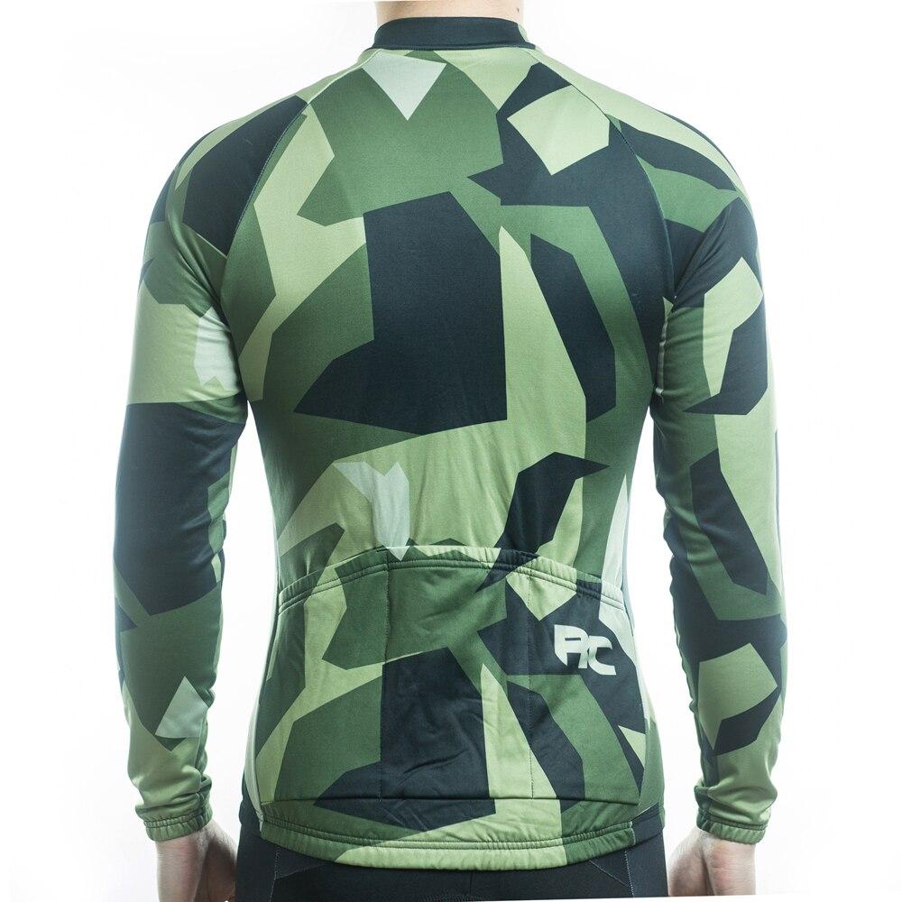 Jerseys - Camo Long Sleeve Jersey Green