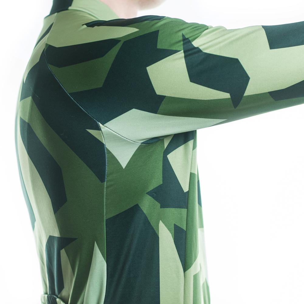 Jerseys - Camo Long Sleeve Jersey Green