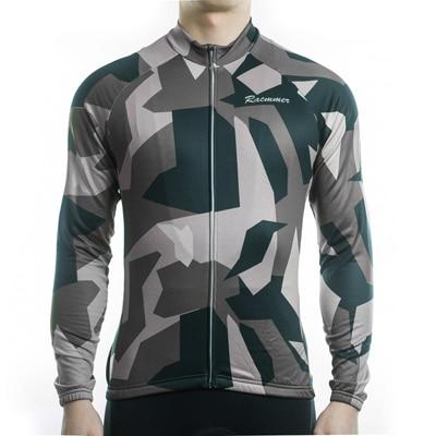 Jerseys - Camo Long Sleeve Jersey Grey