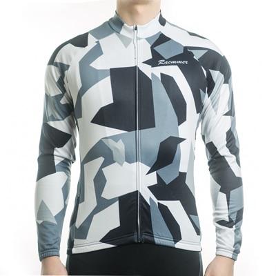 Jerseys - Camo Long Sleeve Jersey White