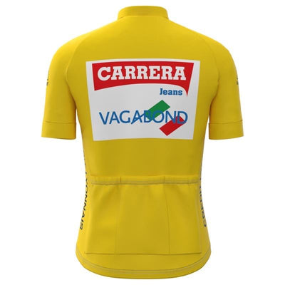 Jerseys - Carrera Retro Jersey Short Sleeve Yellow