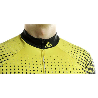 Jerseys - Dots Gradient Long Sleeve Jersey Yellow