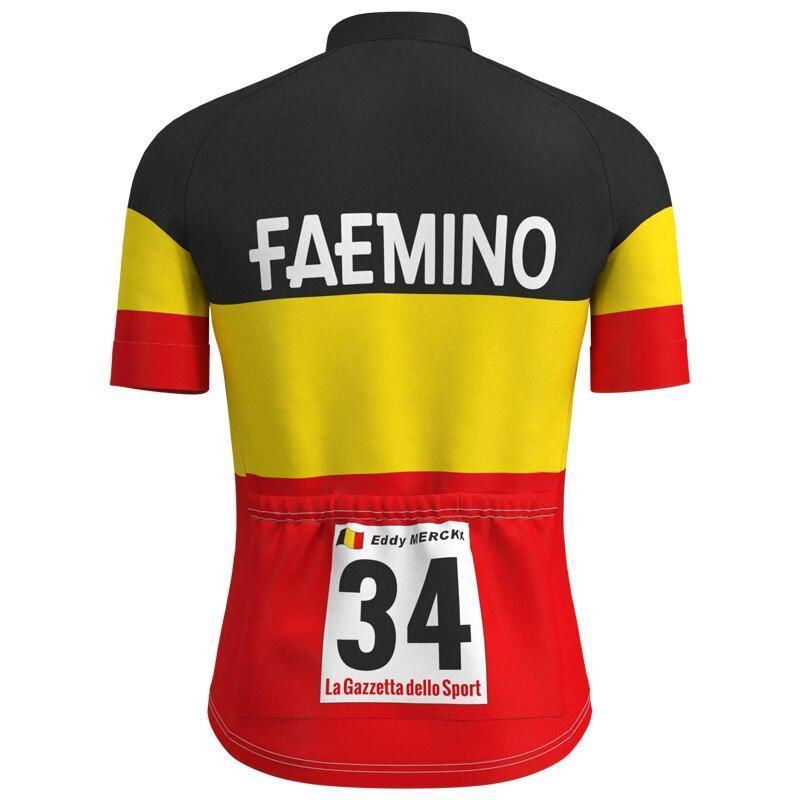 Jerseys - FAEMINO Retro Jersey Short Sleeve