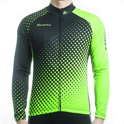 Jerseys - Gradient Dots Long Sleeve Jersey Neon Green