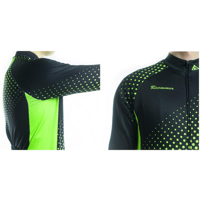 Jerseys - Gradient Dots Long Sleeve Jersey Neon Green