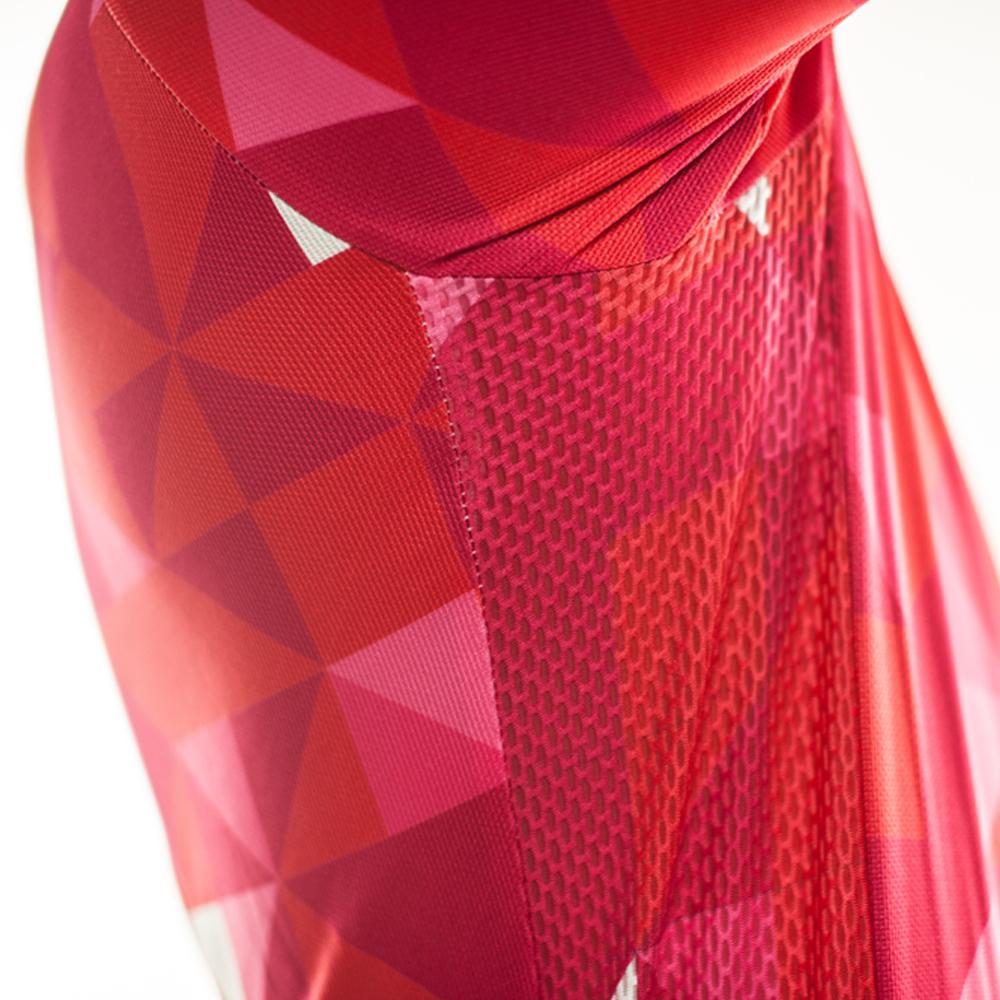 Jerseys - Mosaic Long Sleeve Jersey Red