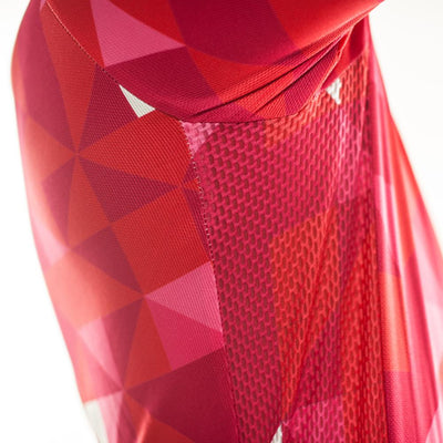 Jerseys - Mosaic Long Sleeve Jersey Red