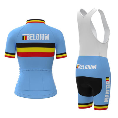 Ladies Belgium Retro Top & Bib Set