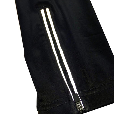 Pants - FLEECE Winter Thermal Pants Black Bib