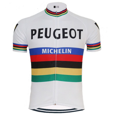 Peugeot Colours Short Sleeve Jersey White