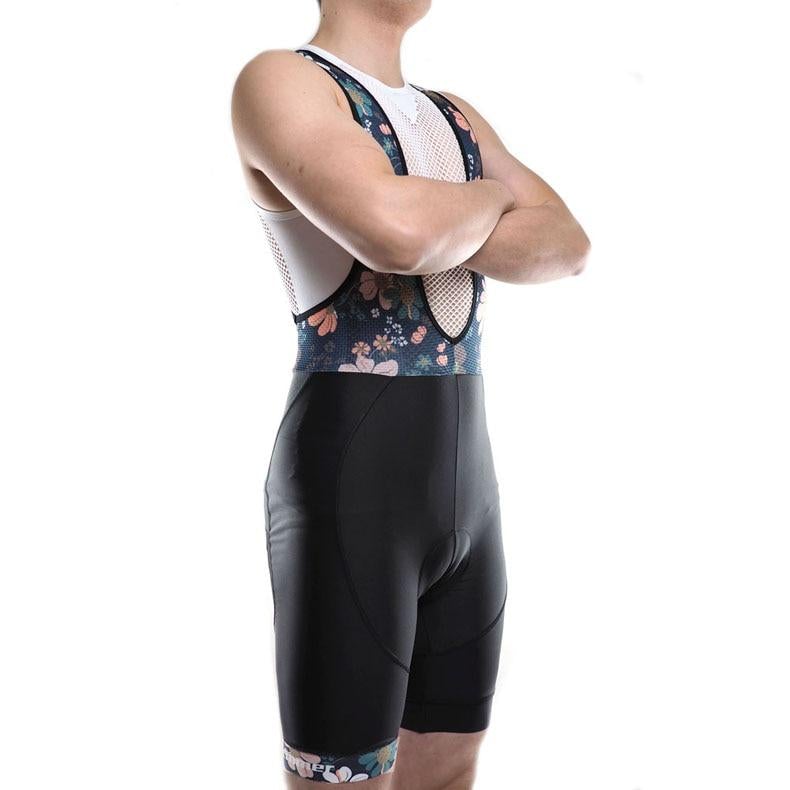 Floral Bib Shorts