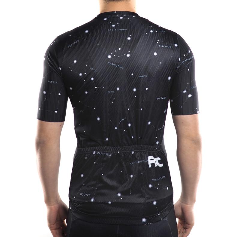 Stars Short Sleeve Pro Jersey Black