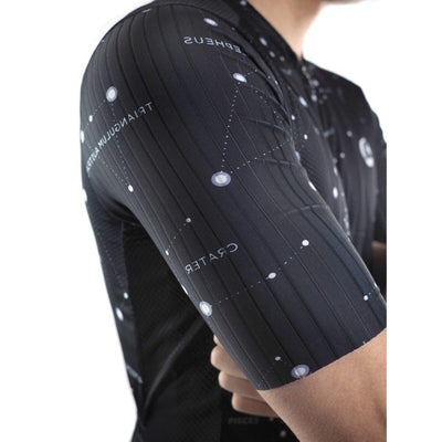 Stars Short Sleeve Pro Jersey Black