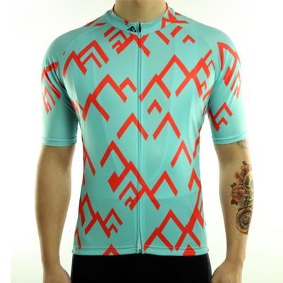 Mountains Short Sleeve Jersey Jade