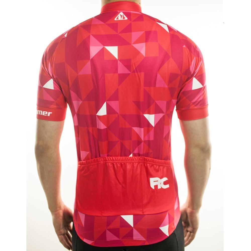 Cubic Short Sleeve Jersey Red