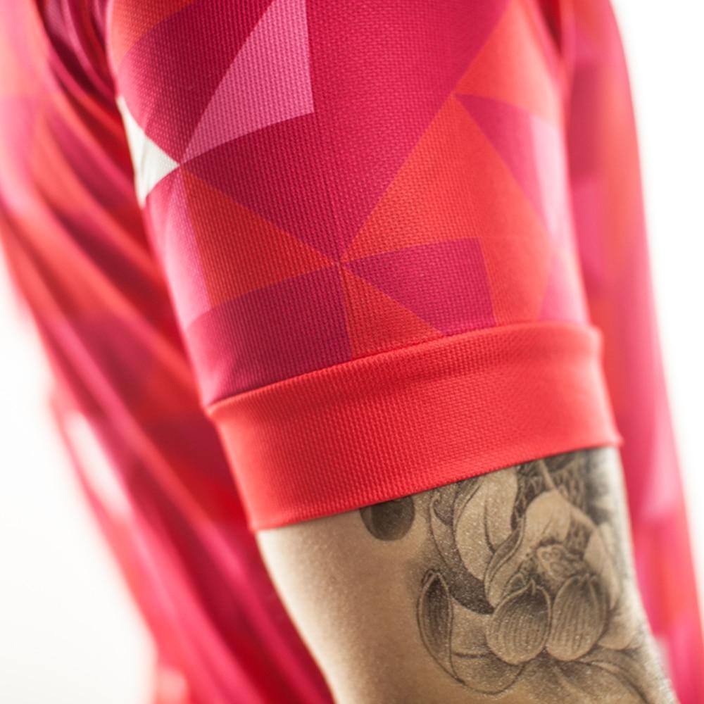 Cubic Short Sleeve Jersey Red