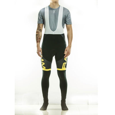 Classic Thermal Bib Pants Black Yellow