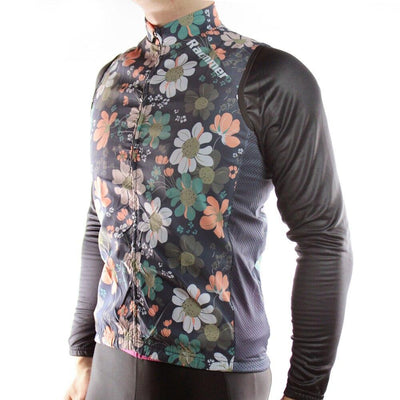 Floral Windstopper Gilet Vest