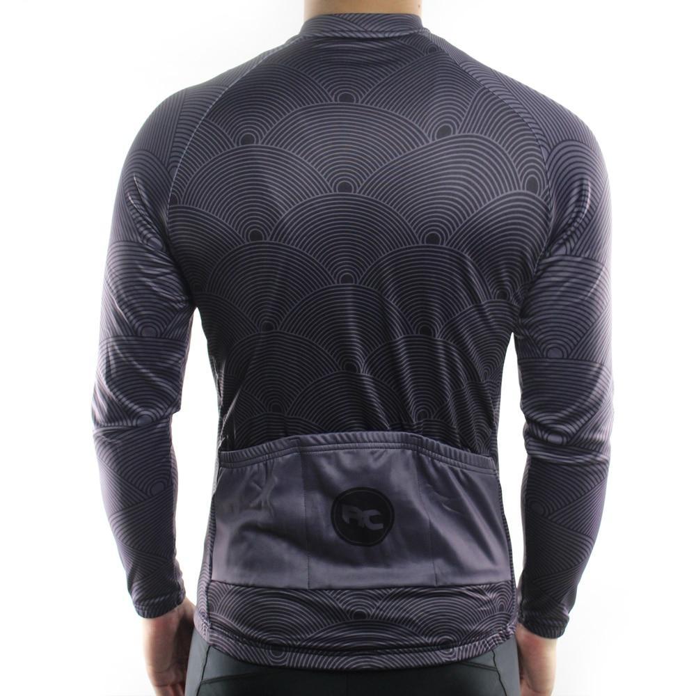 Shell Long Sleeve FLEECE Jersey Black