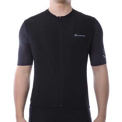 Contrast Short Sleeve Pro Jersey Black